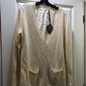 Garnet Hill cashmere  sweater